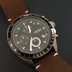 Fossil Men's Decker Quartz Chronograph Watch